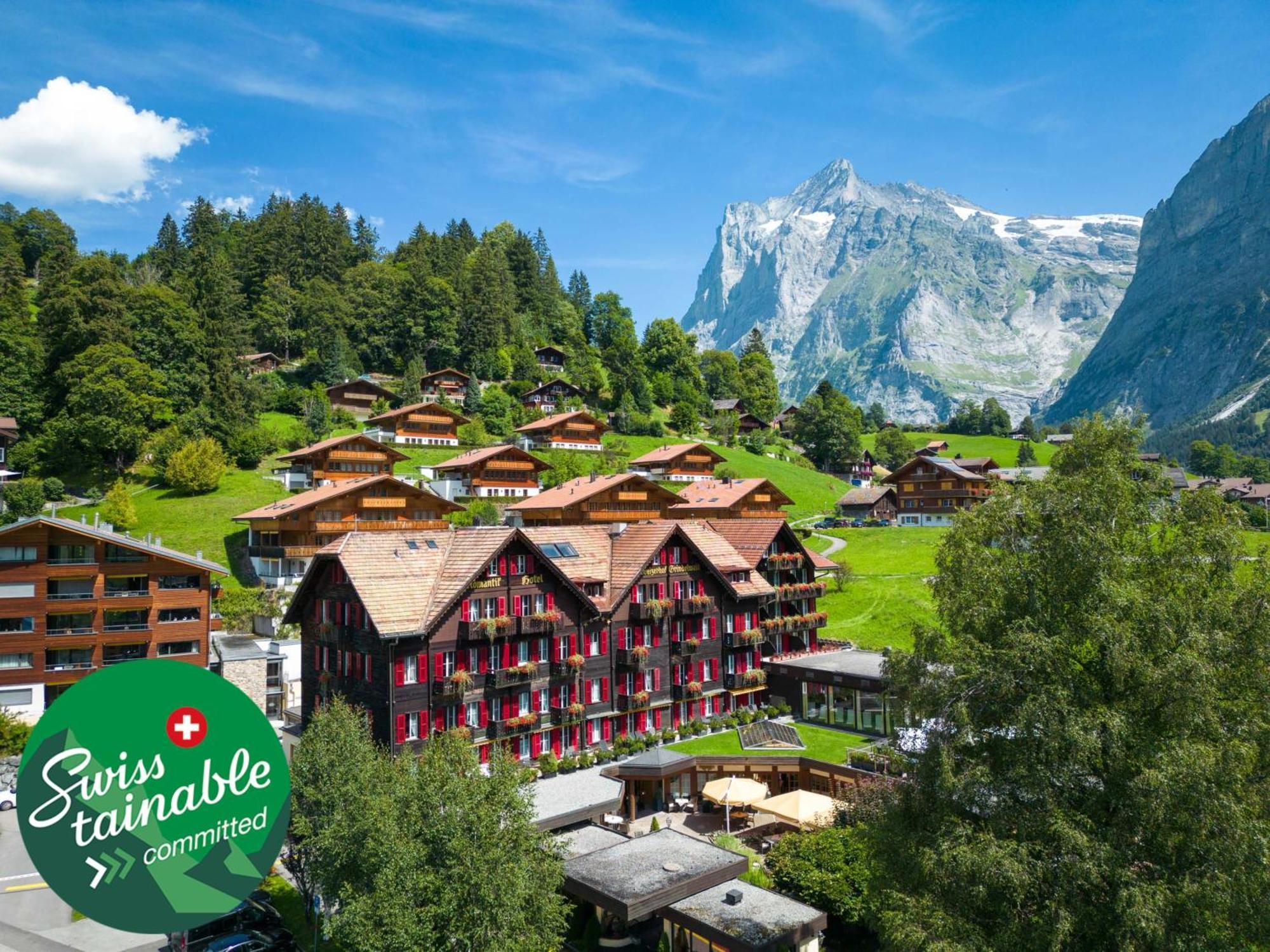 Romantik Hotel Schweizerhof Grindelwald Exterior foto