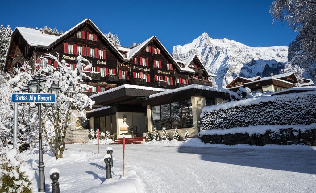 Romantik Hotel Schweizerhof Grindelwald Exterior foto